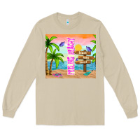Mushroom feeling beachy Long Sleeve Tee - TumblerDesignByShophia