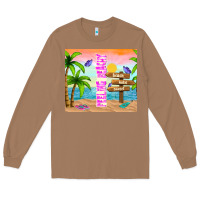 Toasted Coconut feeling beachy Long Sleeve Tee - TumblerDesignByShophia