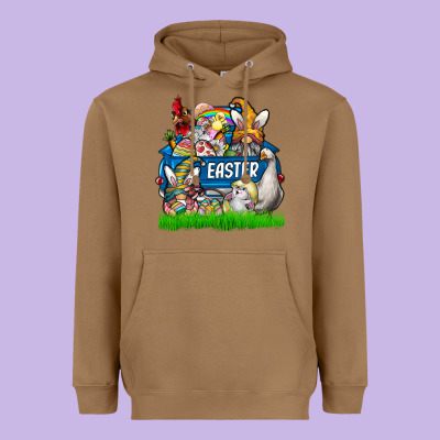 Easter Heavyweight Hoodie Designed By Cowhidedigitalart