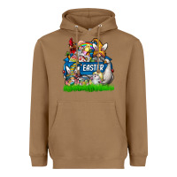 Toasted Coconut easter Heavyweight Hoodie - CowhideDigitalArt