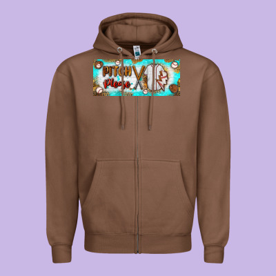 Pitch Please Zipper Hoodie Designed By Bundleandbundleshop