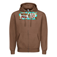 Chestnut pitch please Zipper Hoodie - BundleAndBundleShop
