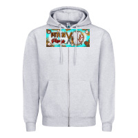 Heather Grey pitch please Zipper Hoodie - BundleAndBundleShop