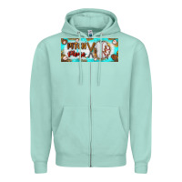 Seafoam pitch please Zipper Hoodie - BundleAndBundleShop