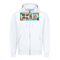 White pitch please Zipper Hoodie - BundleAndBundleShop