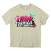 Mossy hair stylist Heavy Core Tee - MaliasSmallBusiness