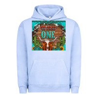 Pigment Grape Ice wild one longhorn gemstones cactus and sunflowers Urban Hoodie - Artiststas