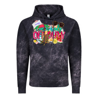 Cloud Black Lunch lady off duty Vintage Hoodie - NancyCooperArtShop