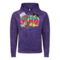 Cloud Purple Lunch lady off duty Vintage Hoodie - NancyCooperArtShop