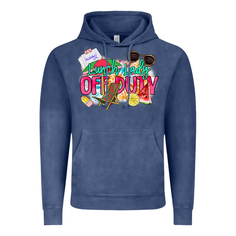 Lunch Lady Off Duty Vintage Hoodie by NancyCooperArtShop | Teevron