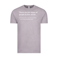 Vintage Zinc Two Types of People Can Extrapolate Incomplete Data Gift Vintage Tee - minhPixels