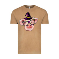 Vintage Camel pig with halloween Vintage Tee - RanaPortraitStore