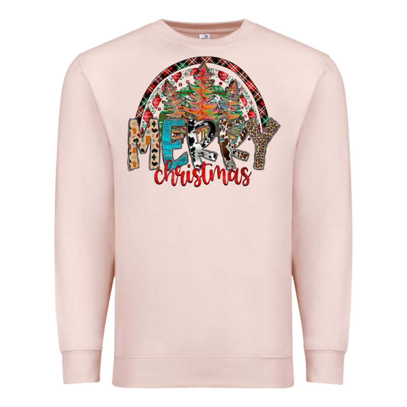 Merry Christmas Premium Sweatshirt by CowhideDigitalArt | Teevron