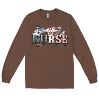American Nurse 4th Of July Long Sleeve Tee | Teevron