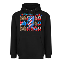 Black american mama Heavyweight Hoodie - CowhideDigitalArt