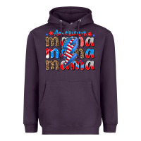 Plum american mama Heavyweight Hoodie - CowhideDigitalArt