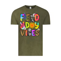 Vintage Olive field day vibes Vintage Tee - RanaPortraitStore