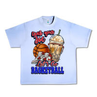 Grape Ice Grab your joe let's go Basketball Urban Heavy Tee - NancyCooperArtShop
