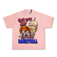 Salmon Grab your joe let's go Basketball Urban Heavy Tee - NancyCooperArtShop
