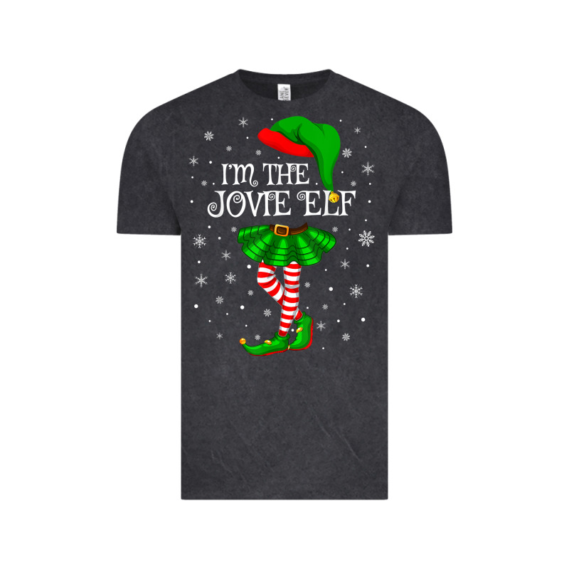 Matching Family Group I'm The Jovie Elf Christmas T Shirt Vintage Tee by minhPixels | Teevron