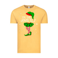 Vintage Mustard matching family group i'm the jovie elf christmas t shirt Vintage Tee - minhPixels