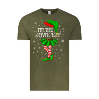 Vintage Olive matching family group i'm the jovie elf christmas t shirt Vintage Tee - minhPixels