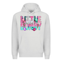 Dove Grey Little Bunny Easter Premium Hoodie - BundleAndBundleShop