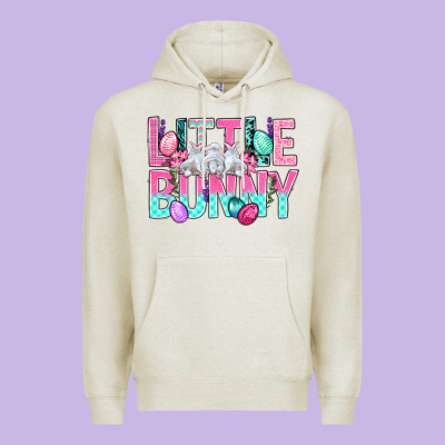 Little Bunny Easter Premium Hoodie Designed By Bundleandbundleshop