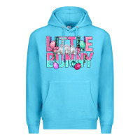 Ocean Blue Little Bunny Easter Premium Hoodie - BundleAndBundleShop