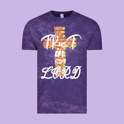 Trust In The Lord Vintage Tee Designed By Bettercallsaul