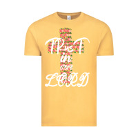 Vintage Mustard Trust In The Lord Vintage Tee - Bettercallsaul