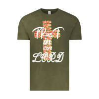 Vintage Olive Trust In The Lord Vintage Tee - Bettercallsaul
