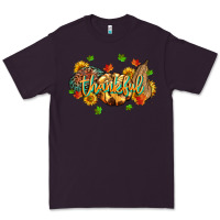 Plum thankful pumpkins Premium Tee - MaliasSmallBusiness