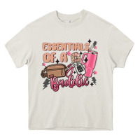 Cream essentials of a baddie Heavy Core Tee - MaliasSmallBusiness
