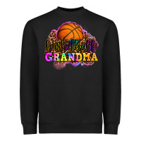 Black basketball grandma Heavyweight Sweatshirt - OliviaCreatesArt