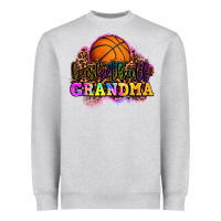 Heather Grey basketball grandma Heavyweight Sweatshirt - OliviaCreatesArt