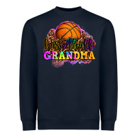 Navy basketball grandma Heavyweight Sweatshirt - OliviaCreatesArt