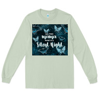 Matcha all this mama want is a silent night Long Sleeve Tee - TumblerDesignByShophia