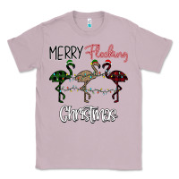 Lilac Merry Flocking Christmas Classic Tee - Bettercallsaul