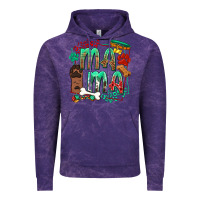 Cloud Purple Dog Mama Vintage Hoodie - texasbilliewilder