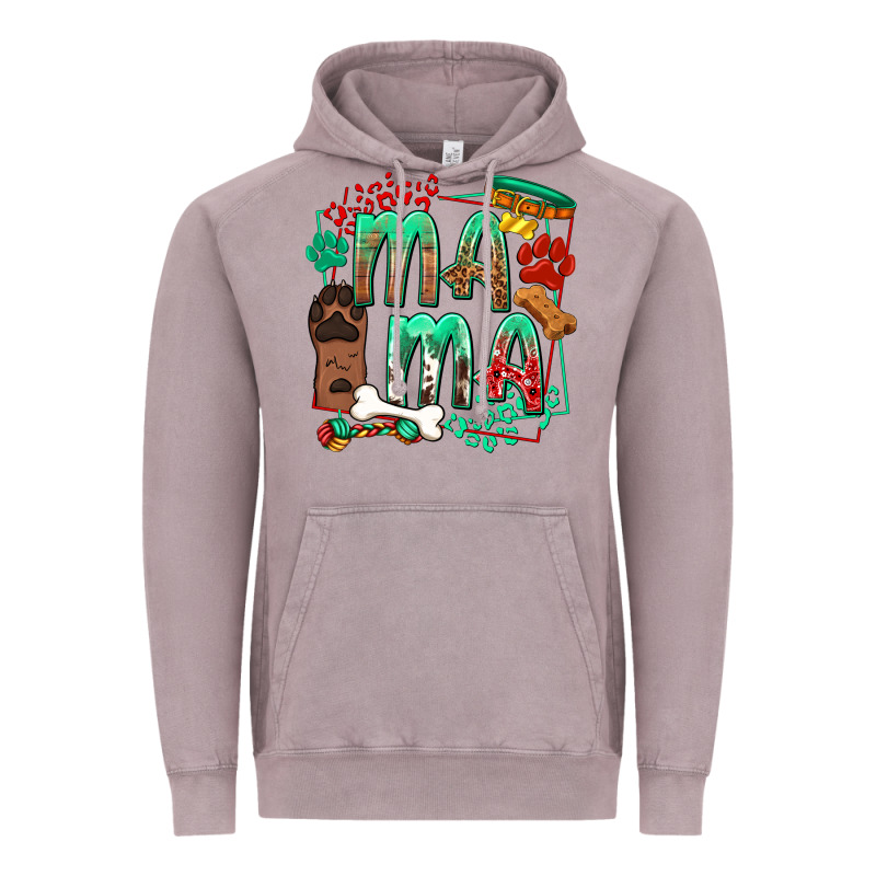 Dog Mama Vintage Hoodie by texasbilliewilder | Teevron