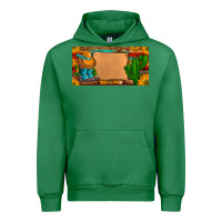 Emerald custom cowboy boots aztec sunflowers leopard license plate Urban Hoodie - Artiststas