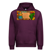 Mauve Wine custom cowboy boots aztec sunflowers leopard license plate Urban Hoodie - Artiststas