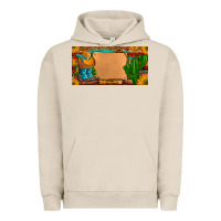 Pigment French Oak custom cowboy boots aztec sunflowers leopard license plate Urban Hoodie - Artiststas