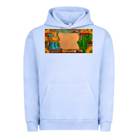 Pigment Grape Ice custom cowboy boots aztec sunflowers leopard license plate Urban Hoodie - Artiststas