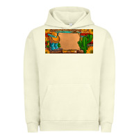 Pigment Pistachio custom cowboy boots aztec sunflowers leopard license plate Urban Hoodie - Artiststas
