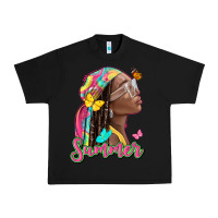 Black summer afro Urban Heavy Tee - NancyCooperArtShop