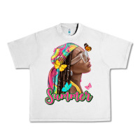 Lunar Rock summer afro Urban Heavy Tee - NancyCooperArtShop
