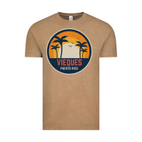 Vintage Coffee Vieques Puerto Rico Vintage Tee - minhPixels