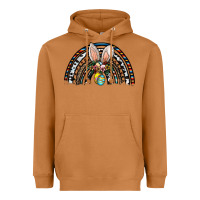 Meerkat easter rainbow Heavyweight Hoodie - CowhideDigitalArt